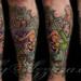 Tattoos - True Love Traditional 50th Wedding Anniversary Half Sleeve - 71963